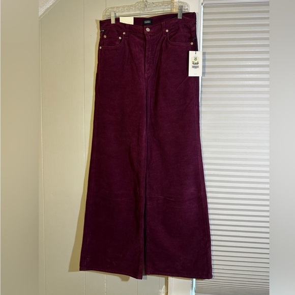 Citizens of Humanity Paloma Corduroy Pants |High Rise |Wide Leg | Size 30 - Picture 4 of 7